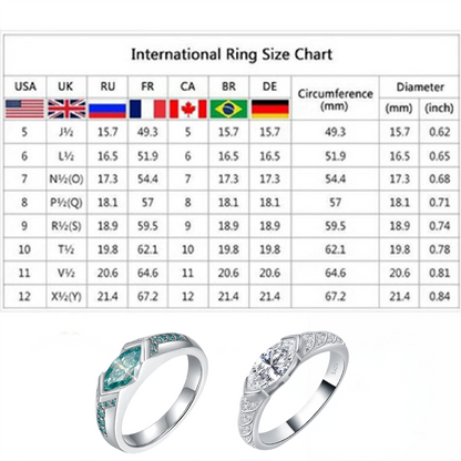 💥Last Day Promotion 80% OFF - 🔥CZTICLE Histone Magnetology Moissanite Diamond Ring💥